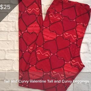 💕❤️LuLaRoe Valentine’s Leggings❤️💕